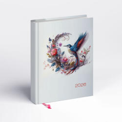 Realsystem Határidőnapló B/6 Napi Librobello Kolibri 2027 (RS542165)