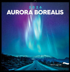 Notique Realsystem Lemeznaptár 16 Hónapos Aurora Borealis 2026 (RS6097AB)