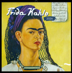 Notique Realsystem Lemeznaptár 16 Hónapos Frida Kahlo 2026 (RS6097FK)