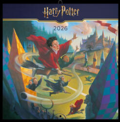 Notique Realsystem Lemeznaptár 16 Hónapos Harry Potter 2026 (RS6096HP)
