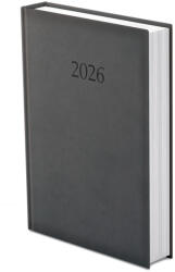 TopTimer Határidőnapló A/4 Napi Wide Fekete 2026 (26T024W003)