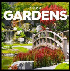 Notique Lemeznaptár 30x30 cm Gardens 2027 (RS6097GA)