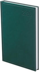 TopTimer Határidőnapló A/4 Heti Traditional Zöld 2026 (26T010T006)