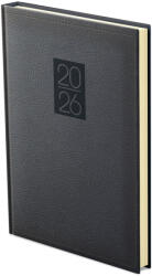 TopTimer Határidőnapló B/5 Heti Classic Fekete 2026 (26C011C003)