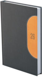 TopTimer Határidőnapló A/5 Napi Kredo Fekete-Sárga 2026 (26T021K003)