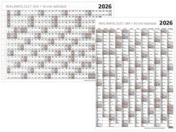 TopTimer Plakátnaptár B/2 2026 (26T1020000)