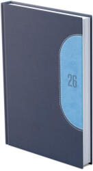 TopTimer Határidőnapló A/5 Napi Kredo Kék-Világoskék 2026 (26T021K004)