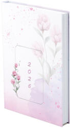 TopTimer Határidőnapló B/6 Napi Joy Pünkösdi Rózsa 2026 (26T022J207)