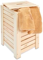 ATMOWOOD Fa szennyeskosár - természetes (5624)