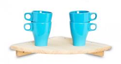 AtmoWood Sarok falipolc fából 30 x 30 cm (5151)