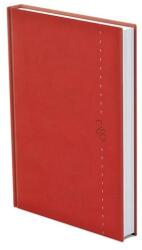 TopTimer Határidőnapló TOPTIMER Linea L021 A/5 napi álló fehér lapos piros 2026 (T021L-002) - fotoland