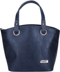Karen 2390 kék rostbőr női kézitáska