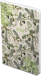 TopTimer Határidőnapló TOPTIMER Joy Flexi F012 B/6 heti fehér lapos Egzotikus 2026 (T012F-008) - papir-bolt