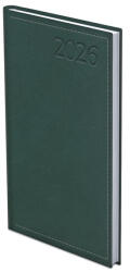 TOPTIMER Zsebnaptár TOPTIMER Traditional T035 álló fehér lapos zöld 2026 (T035T-006) - papir-bolt