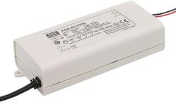 MEAN WELL PCD-40-1050B 40W/22-38V/1050mA áramgenerátoros tápegység (PCD-40-1050B)