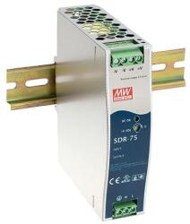 MEAN WELL SDR-75-48 75W/48V/0-1, 6A tápegység (SDR-75-48)