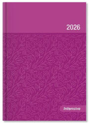 PD Calendar Határidőnapló Period Intensive A/5 napi pink lakk papír 2026