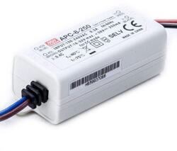 MEAN WELL APC-8-250 8W/16-32V/250mA áramgenerátoros tápegység (APC-8-250)
