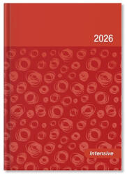 PD Calendar Határidőnapló Period Intensive A/5 napi narancs lakk papír 2026 (PAP4114-1918)