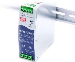 MEAN WELL WDR-120-24 120W/24V/0-5A tápegység (WDR-120-24)