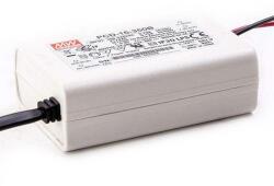 MEAN WELL PCD-16-350B 16W/24-48V/350mA áramgenerátoros tápegység (PCD-16-350B)