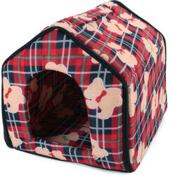 Przyjaciele Kutyaház / Macska kennel kivehető betéttel - L méret (32 × 34 × 30 cm) (00338)