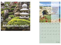 TopTimer Falinaptár TOPTIMER T098 290x580mm álló Motivációs 2026 (T9800-23A) - papir-bolt