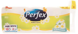 Perfex Toalettpapír PERFEX 3 rétegű 10 tekercses kamilla (SKU09308/SKU15074)