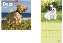 TopTimer Naptár, fali, TOPTIMER, Dogs (26T9800-06A)