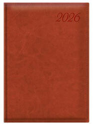 TopTimer Naptár, tervező, B5, napi, TOPTIMER, "Image", vörösesbarna (CONKI020VBU)