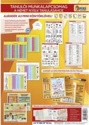 STIEFEL Tanulói munkalap csomag, 5 munkalap, 1 alátét, filc, STIEFEL "Német nyelvtanulás (VTMCS08U) - fiorex