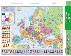 STIEFEL Tanulói munkalap, A4, STIEFEL "Európa közigazgatása / Európa domborzata (VTM21) - fiorex