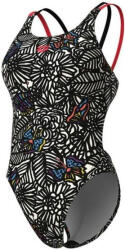 arena performance colors book swim tech multi xs - uk30 Costum de baie dama