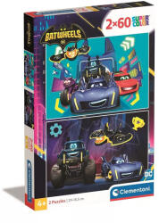 Batman Batwheels 2x60 db-os puzzle Clementoni (CMC24812)