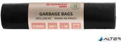 DONAU Szemeteszsák, extra erős, 160 l, 10 db, 70 , DONAU "Eco", fekete (22021442-05) - alter