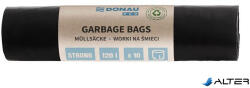 DONAU Szemeteszsák, extra erős, 120 l, 10 db, 35 , DONAU 'Eco', fekete (22021432-05)