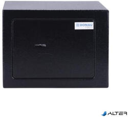 DONAU Bútorszéf, kulcsos zár, 230x170x170 mm, DONAU "Tech", fekete (19076251-01) - alter