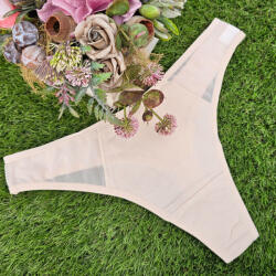 MST Női tüllös pamut tanga Test, S/M 99195