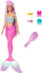 Mattel Mattel Barbie - Sirenă cu păr lung (HRR00) (96699) Papusa Barbie