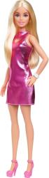 Mattel Mattel Barbie: Fashionistas #230 - Păr Blond și Rochie Metalică Roz (HYT88) (104386) Papusa Barbie