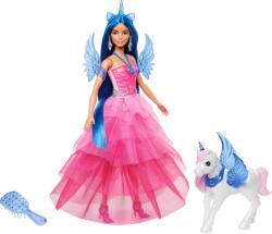 Mattel Mattel Barbie: 65 Povești Inspiraționale - Păpușa și unicornul A Touch of Magic (HRR16) (96703) Papusa Barbie