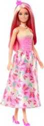 Mattel Mattel Barbie - Păpușă cu păr blond/roz (HRR08) (96708) Papusa Barbie