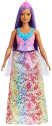 Mattel Mattel Barbie - Prințesă cu păr bogat de culoare violet (HGR17) (81467) Papusa Barbie