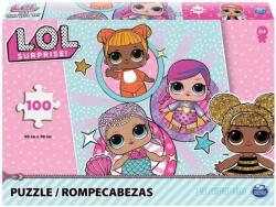 Lol Spin Master L. O. L. Surpriză! - Puzzle cu 4 păpuși (100 piese) (20114665) (52032)