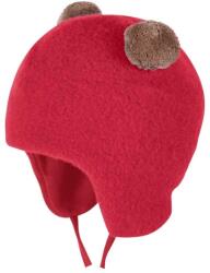 Pure Pure Căciulă lână merinos fleece Pure Pure - Berry Red - scutecila - 189,00 RON