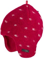 Pure Pure Căciulă din lână fiartă Pure Pure - Berry Cashmere Dots