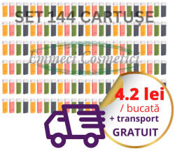 Emmeci Cosmetici Set 144 cartuse de ceara epilat - Emmeci Cosmetici - MIX CULORI (EC144MIX)
