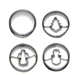 Toro Set forme prăjiturele de Crăciun, 4 buc