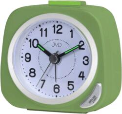 JVD Ceas deșteptător analogic JVD SRP7202.3 cu funcționare lină, verde