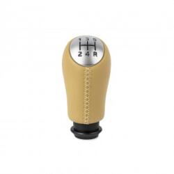 ALM Maner nuca schimbator 5 si 6 viteze bej compatibil Dacia Logan 1 Renault Megane 2 Clio 3 Scenic 2 Laguna 2 (ALM 160625-13)